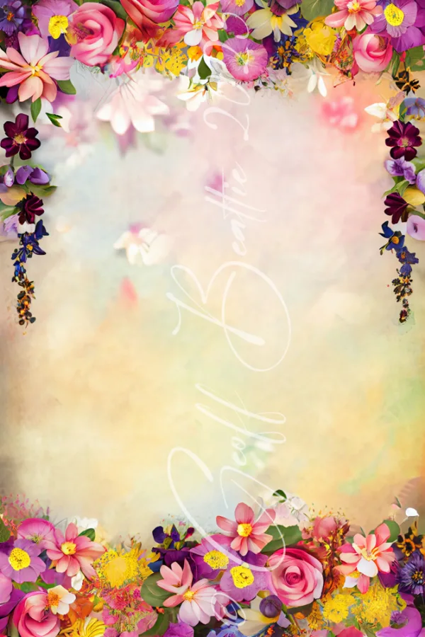 Floral Backdrop Collection Of Digital Backdrops For Portrait Or Design